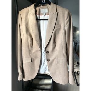 H&M Tan Blazer Suit Jacket